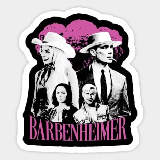 Barbie x Oppenheimer 2023 | BARBENHEIMER Sticker